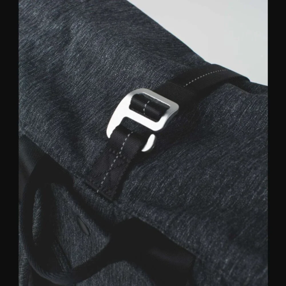 Lululemon Athletica Urbanathalon Backpack Embroidered Five Mill Grey $128.00